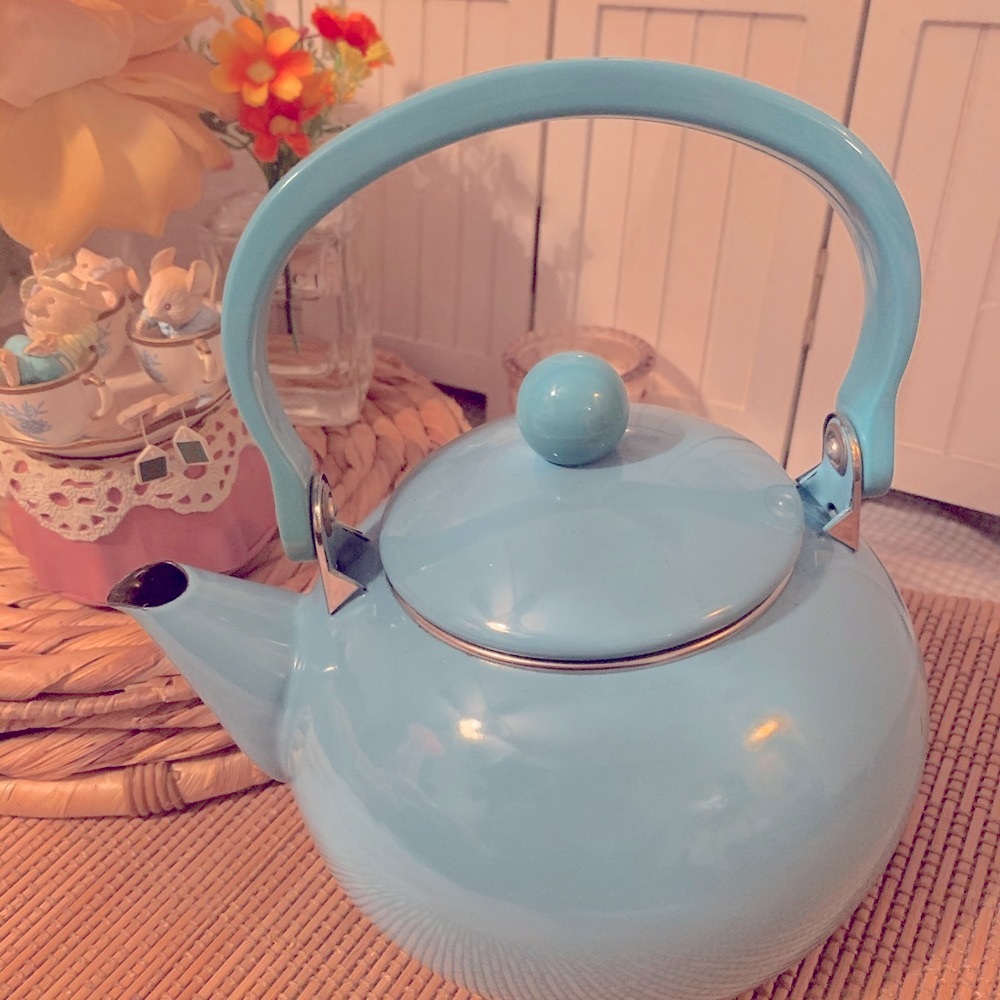 Turquoise Tea Kettle - Picture 11 of 11